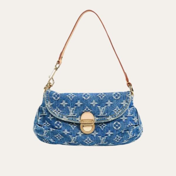 ·?????? Pleaty ????? Monogram Denim ??ɫ 10.2 Ӣ?? M95050