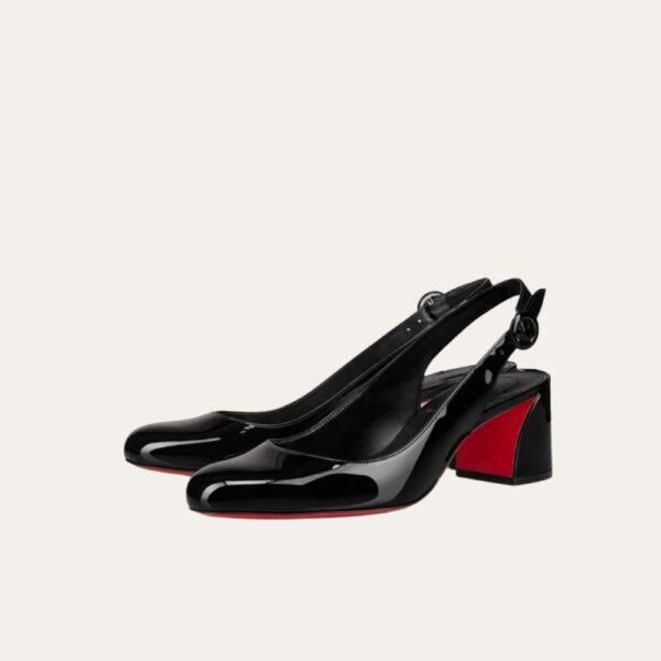 Christian Louboutin So Jane 黑色女士吊带高跟鞋 55毫米 3230029B439