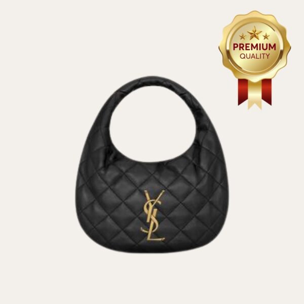 [优质品质] – Saint Laurent Icare Hobo 包袋 黑色 10.2 英寸 851689Aaang1000