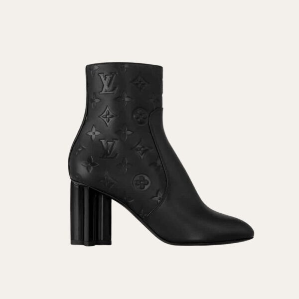 路易威登 Silhouette 黑色踝靴 1ABP9J