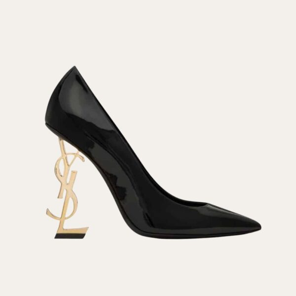 Saint Laurent Opyum 黑色高跟鞋 4720110NPKK1000