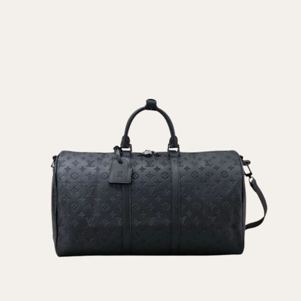 ·?????? Keepall Bandouli??re 50 Monogram Shadow 19.7 Ӣ?? LV M44810