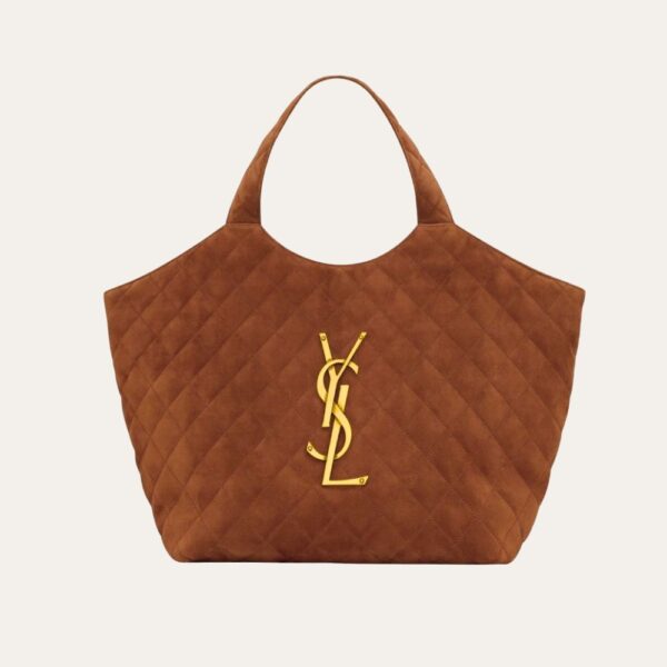 Saint Laurent 大号麂皮铜托特包 14.2 英寸