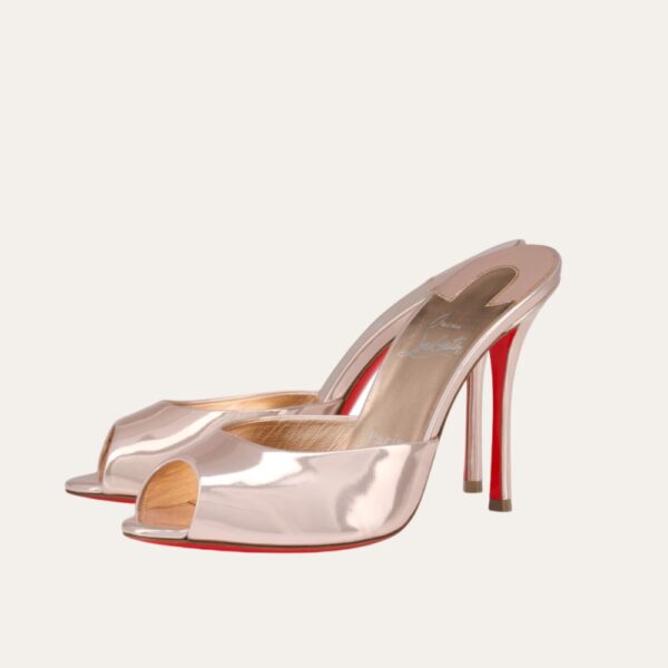 Christian Louboutin Me Dolly 100 毫米穆勒鞋 Leche
