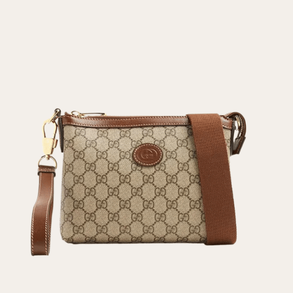 Gucci Ophidia Gg 小号相机包米色 7.9 英寸