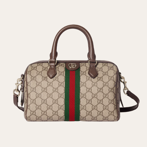 Gucci Ophidia Gg 大波士顿包袋 米色 12.2 英寸 836825 FAE0J 9867