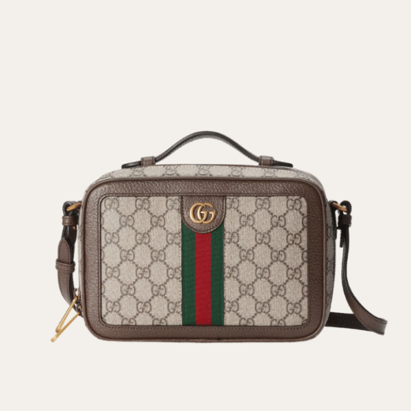 Gucci Ophidia 小相机包袋 米色 9.4 英寸 739392 96LWT 8745