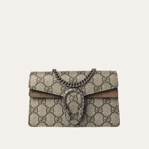 Gucci Dionysus 迷你单肩包 米色 7.5 英寸