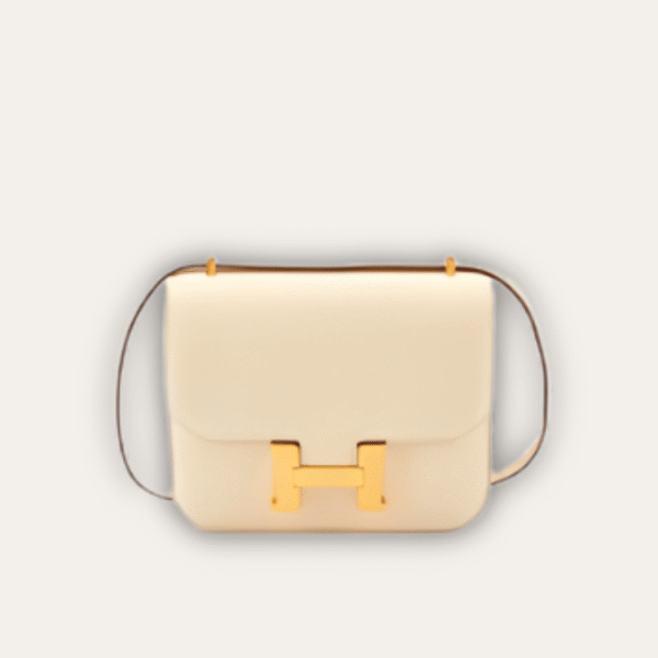 Hermès Constance 迷你包袋 白色 7.5 英寸