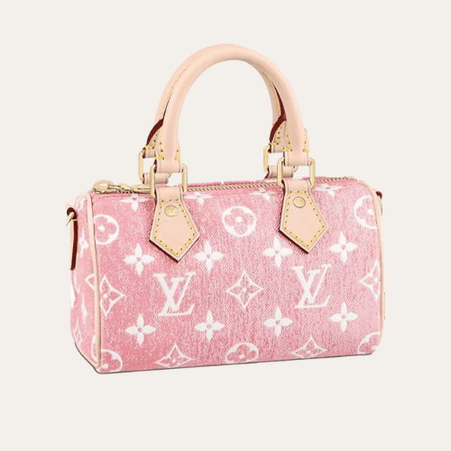 ·?????? Nano Speedy Monogram Denim ??ɫ 8.1 Ӣ?? M82951
