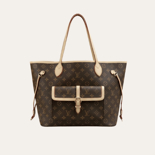 Louis Vuitton Neverfull MM Monogram Empreinte??һ???ڴ???ɫ 12.2 Ӣ?? M20921