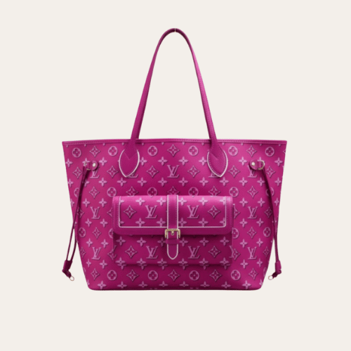 Louis Vuitton Neverfull MM Monogram Empreinte?????пڴ???ɫ 12.2 Ӣ?? M20921