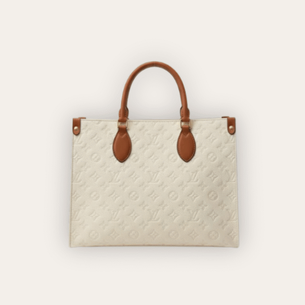 ·?????? Onthego MM Cream Monogram 13.8 Ӣ??