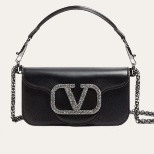 Valentino Locò 小号单肩包 黑色 7.8 英寸 7W2B0K53CWR_249