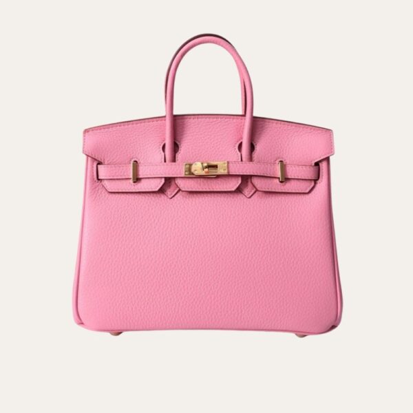Hermes Birkin 30 Togo 皮革 金色 五金配件 浅粉色 30厘米